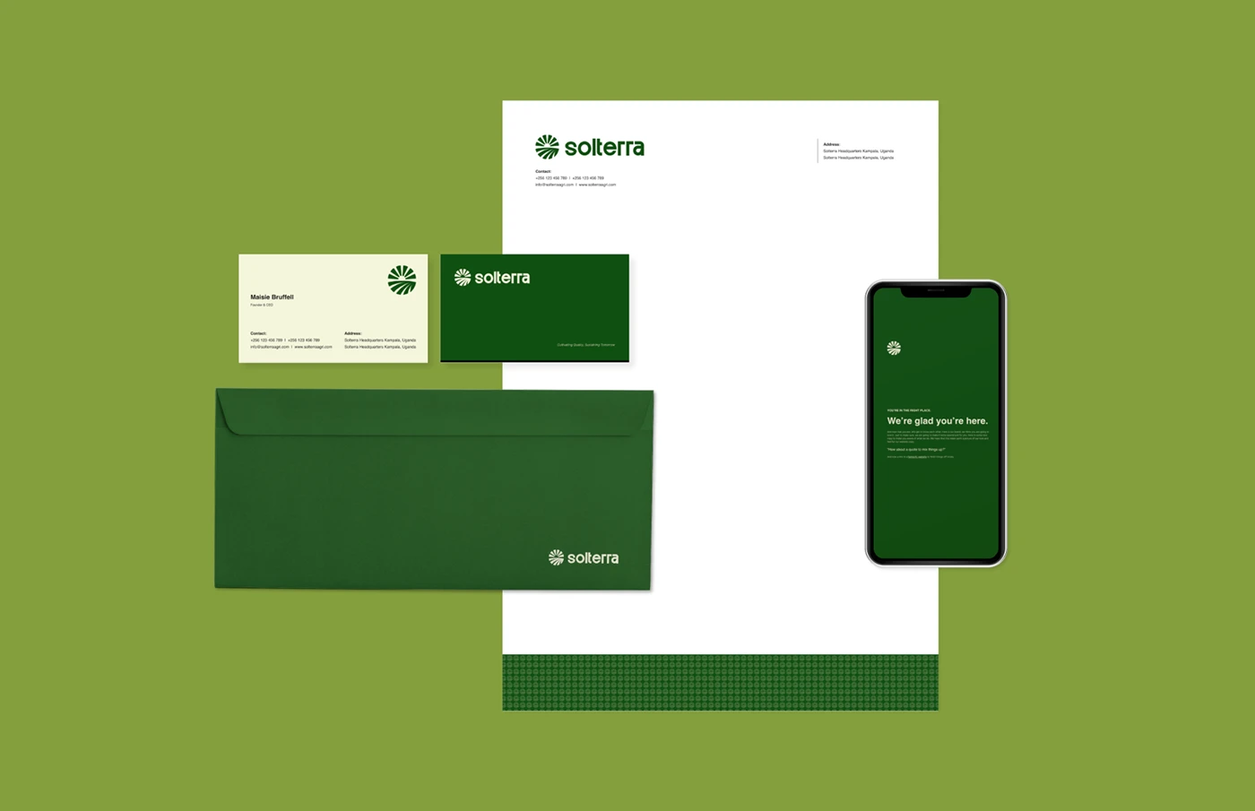 Solterra - Фирменный стиль